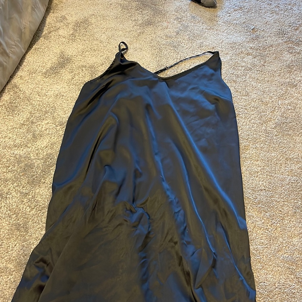 Silk night gown